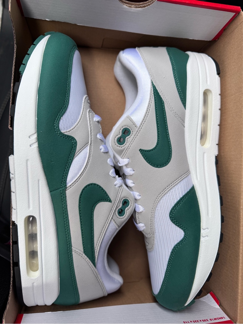 Nike Air Max 1 Anniversary Green, Size 12